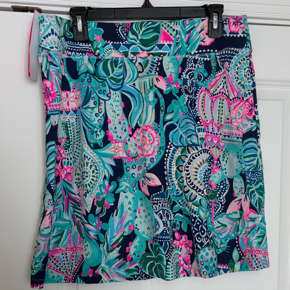 NWT Lilly Pulitzer Brenna A-Line Skirt Lg